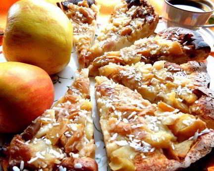 Яблочно-грушевый тарт Татен