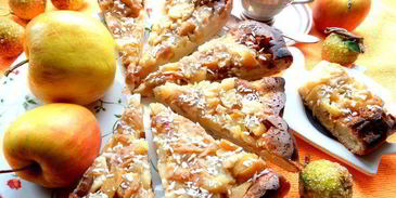 яблочно-грушевый тарт татен