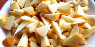 яблочно-грушевый тарт татен