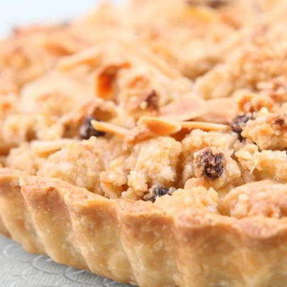 Яблочный тарт с миндалем