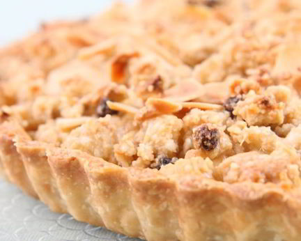 Яблочный тарт с миндалем