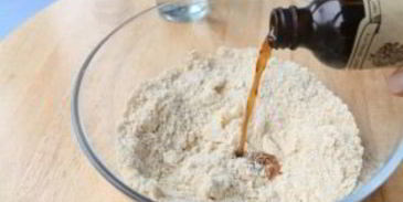 яблочный тарт с миндалем