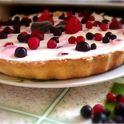 Ягодный тарт