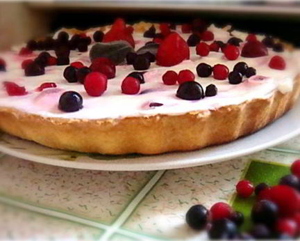 Ягодный тарт