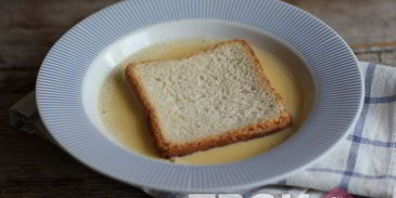 французские тосты с бананом