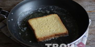 французские тосты с бананом