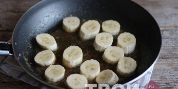 французские тосты с бананом