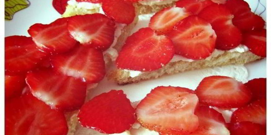 Рецепт клубничных тостов
