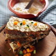 Рецепт Ржаных тостов с паштетом из камамбера и тмина