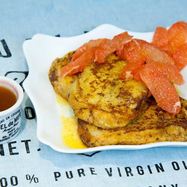 Рецепт Сладких тостов с грейпфрутом