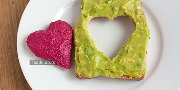 тост-валентинка