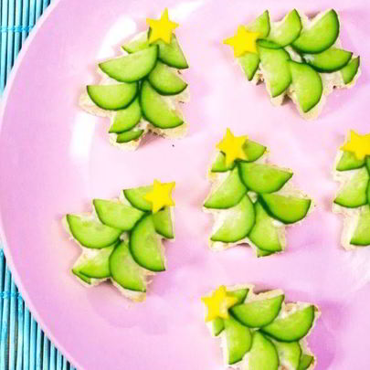 Тосты Елочки