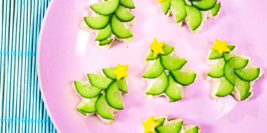 Рецепт тостов елочки