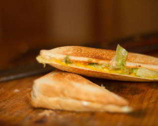 Тосты с капустой