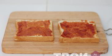 тосты с креветками