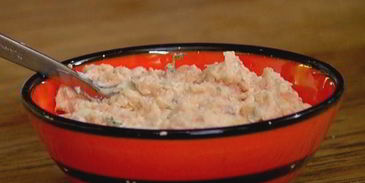 тосты с патэ из копченой форели