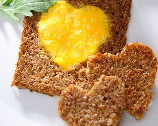 Тосты с яичной начинкой