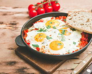 Шакшука с перцем