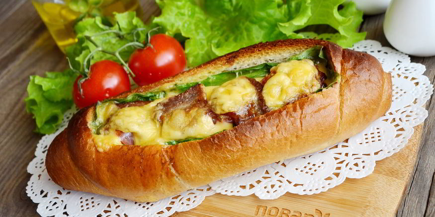 Рецепт сказочной булки с яичницей внутри