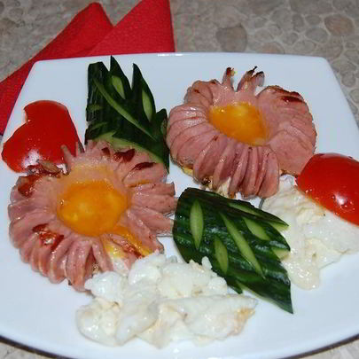 Яичница для любимой