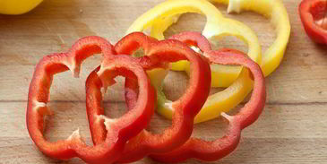 яичница глазунья в перце