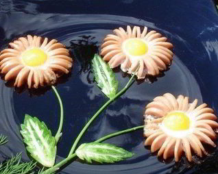 Яичница Ромашки