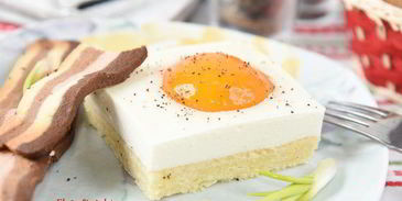 яичница с беконом на десерт