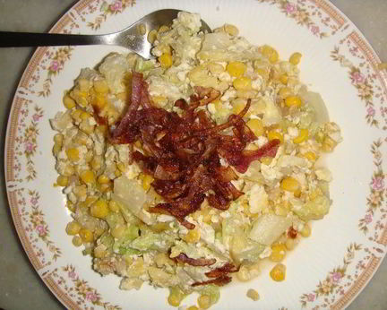 Яичница с чили