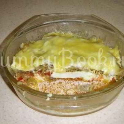 Яичница с грибами