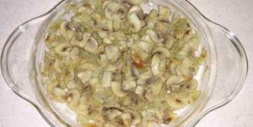 яичница с грибами