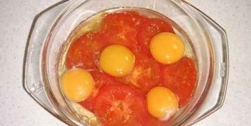 яичница с грибами