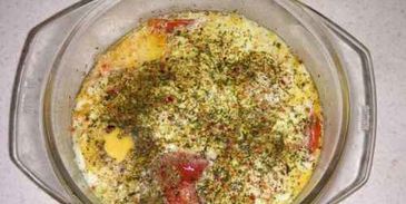 яичница с грибами