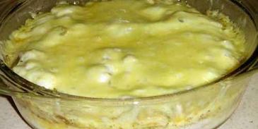 яичница с грибами