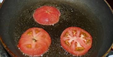 яичница с креветками