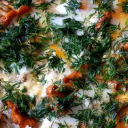 Рецепт Яичницы с лисичками