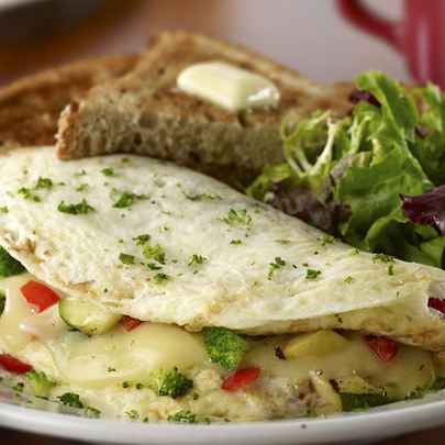 Яичница с мексиканской смесью