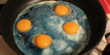 яичница с приправами