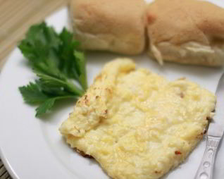 Яичница с сыром в духовке