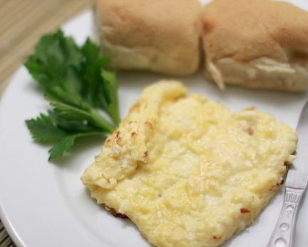 Яичница с сыром в духовке