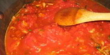 яичница с томатной пастой