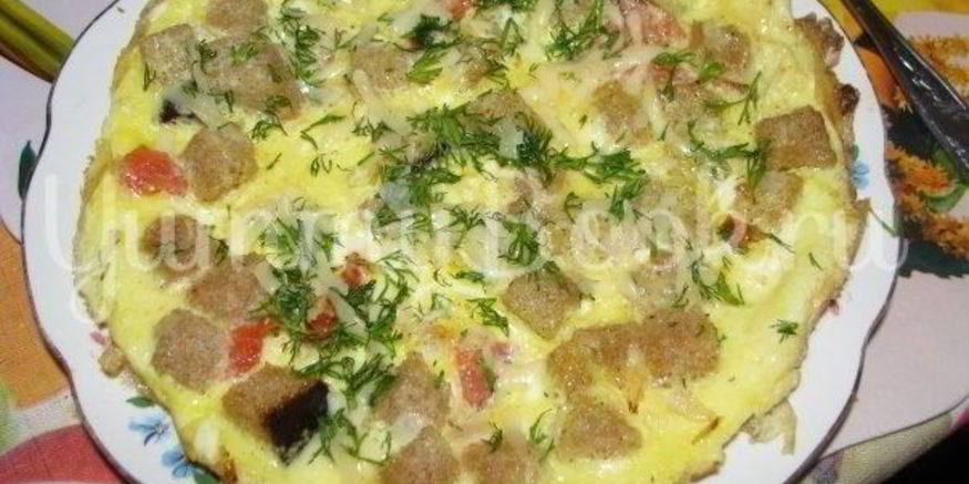 Рецепт яичницы утренней