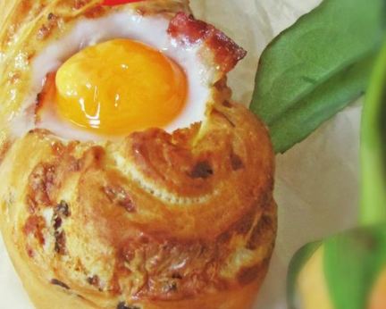 Яичница в багете