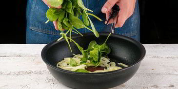 яичница в булочке