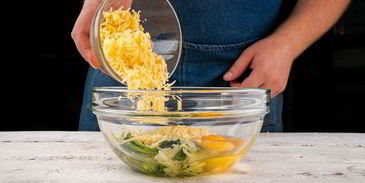 яичница в булочке