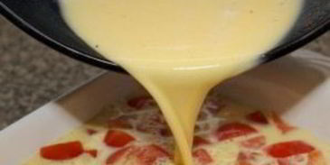 яичница в духовке