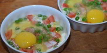 яичница в микроволновке