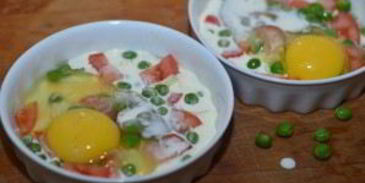 яичница в микроволновке