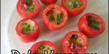 яичница в томатах в духовке