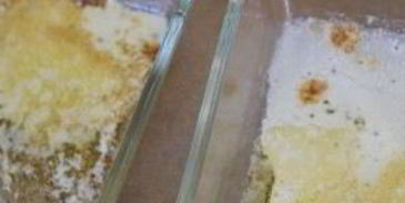 запеченная яичница с зеленью