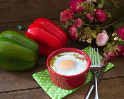 Завтрак из сосисок и яиц